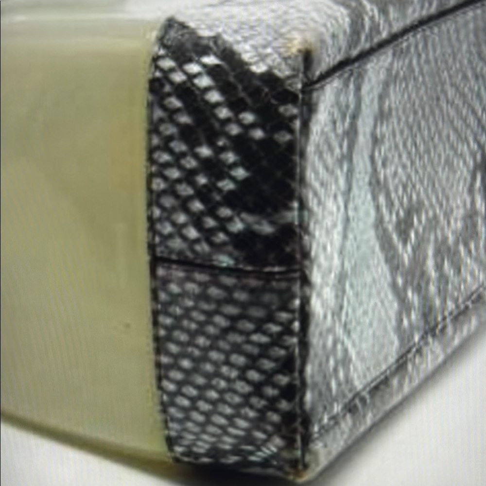 Furla Candy Candy Python Print Elegant Cream And … - image 5